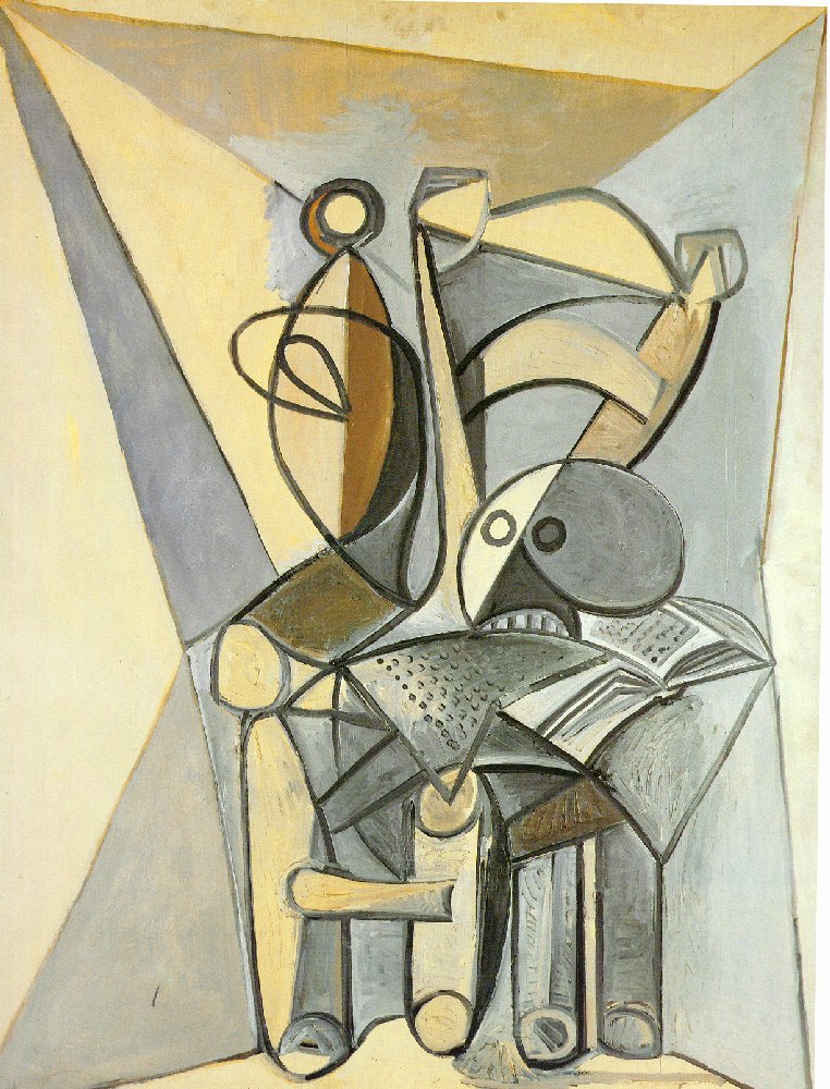 Picasso Still life with skull on an armchair 1946